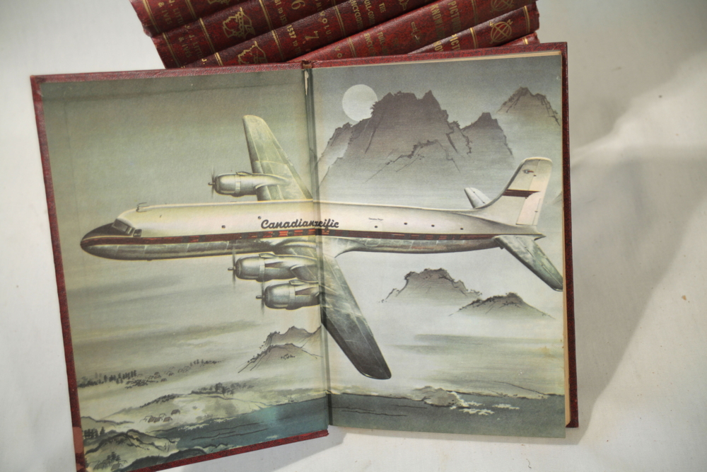 Complete 1956 Pictured Knowledge Encyclopedia Set