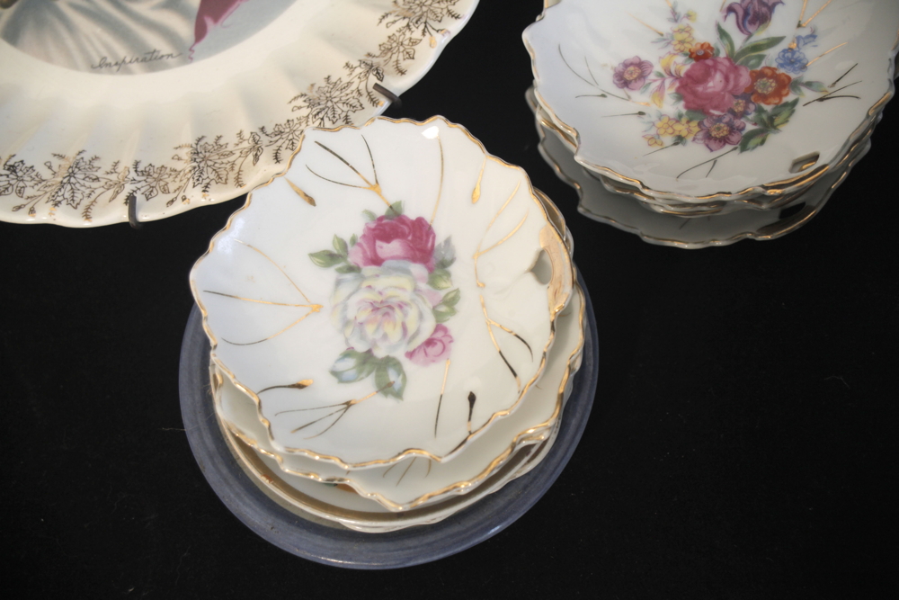 Charming Collection of Vintage Plates and Butter Pats
