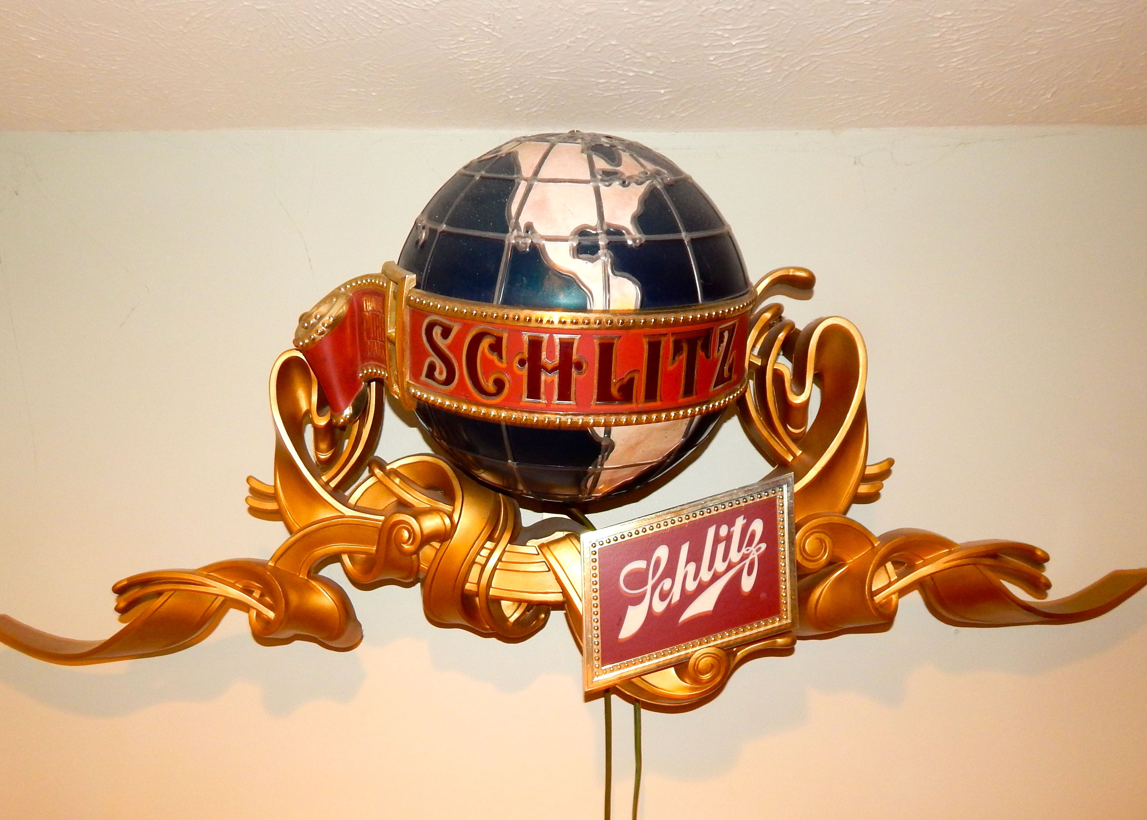 Vintage Schlitz Beer Sign