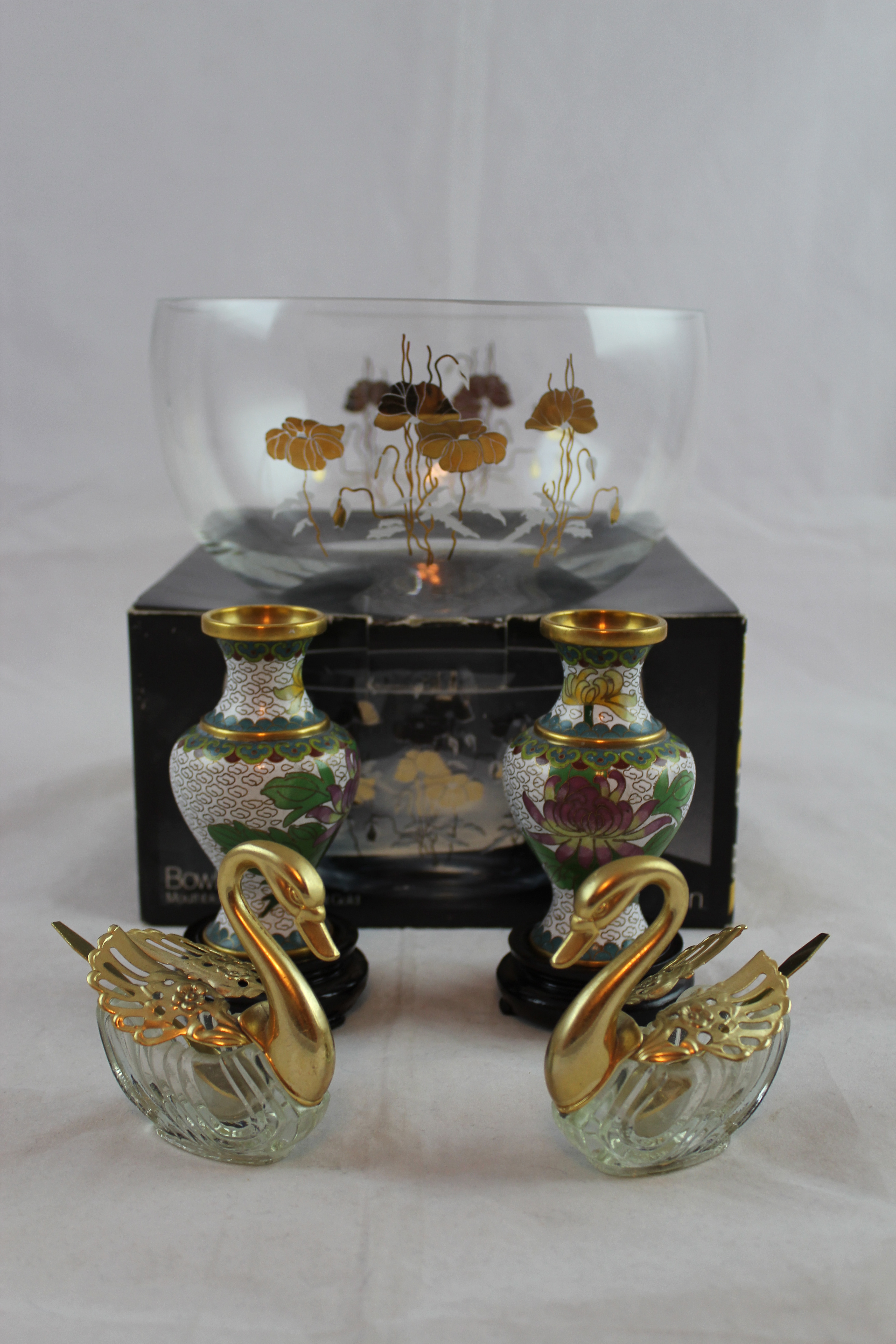 Collection of  Asian Inspired Decorative Accents