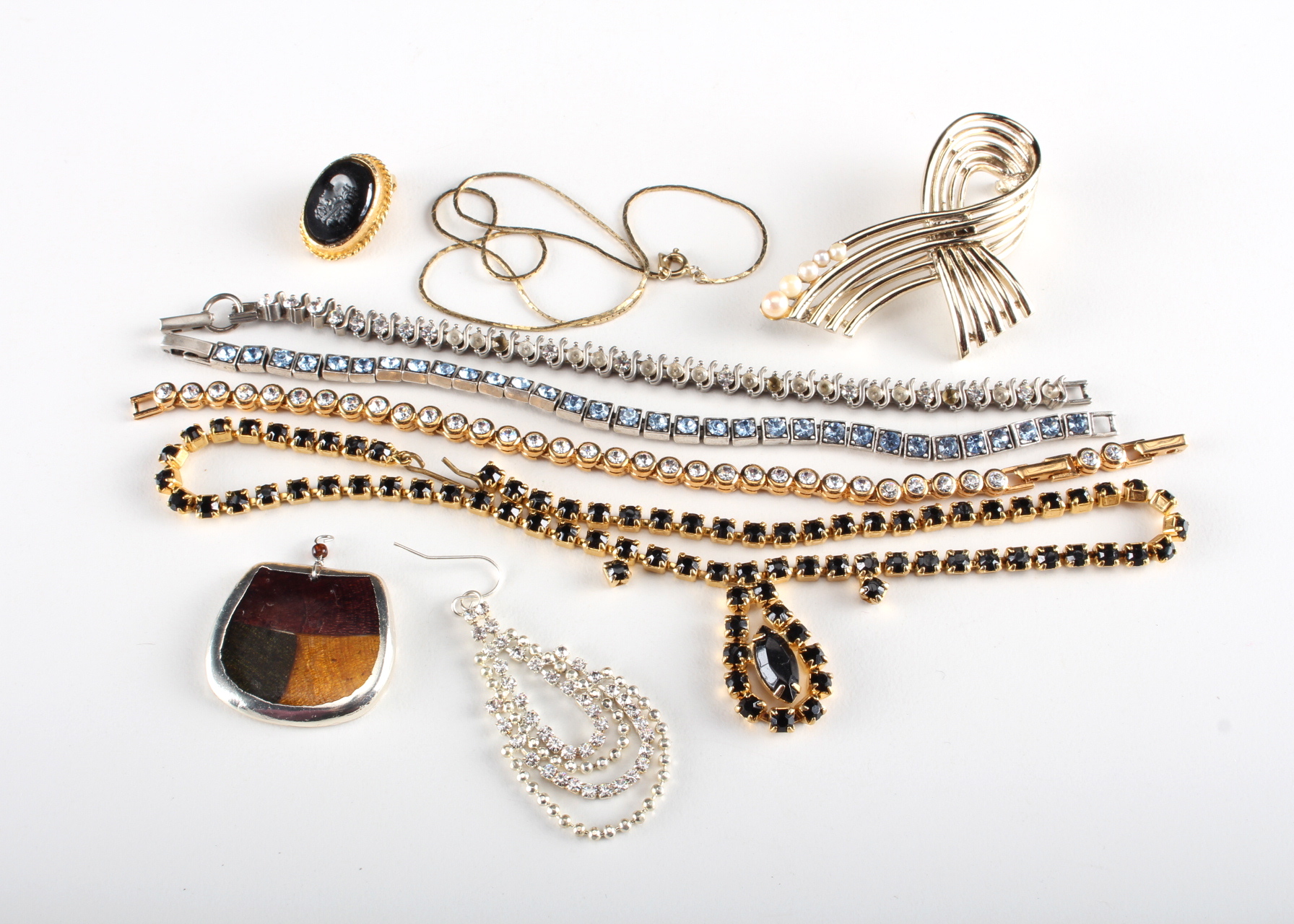 Collection of Vintage Costume Jewelry 