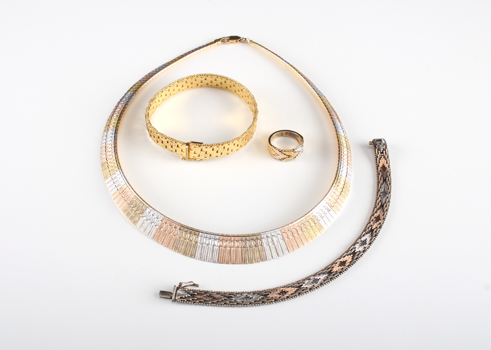 Sterling Silver Mesh Jewelry