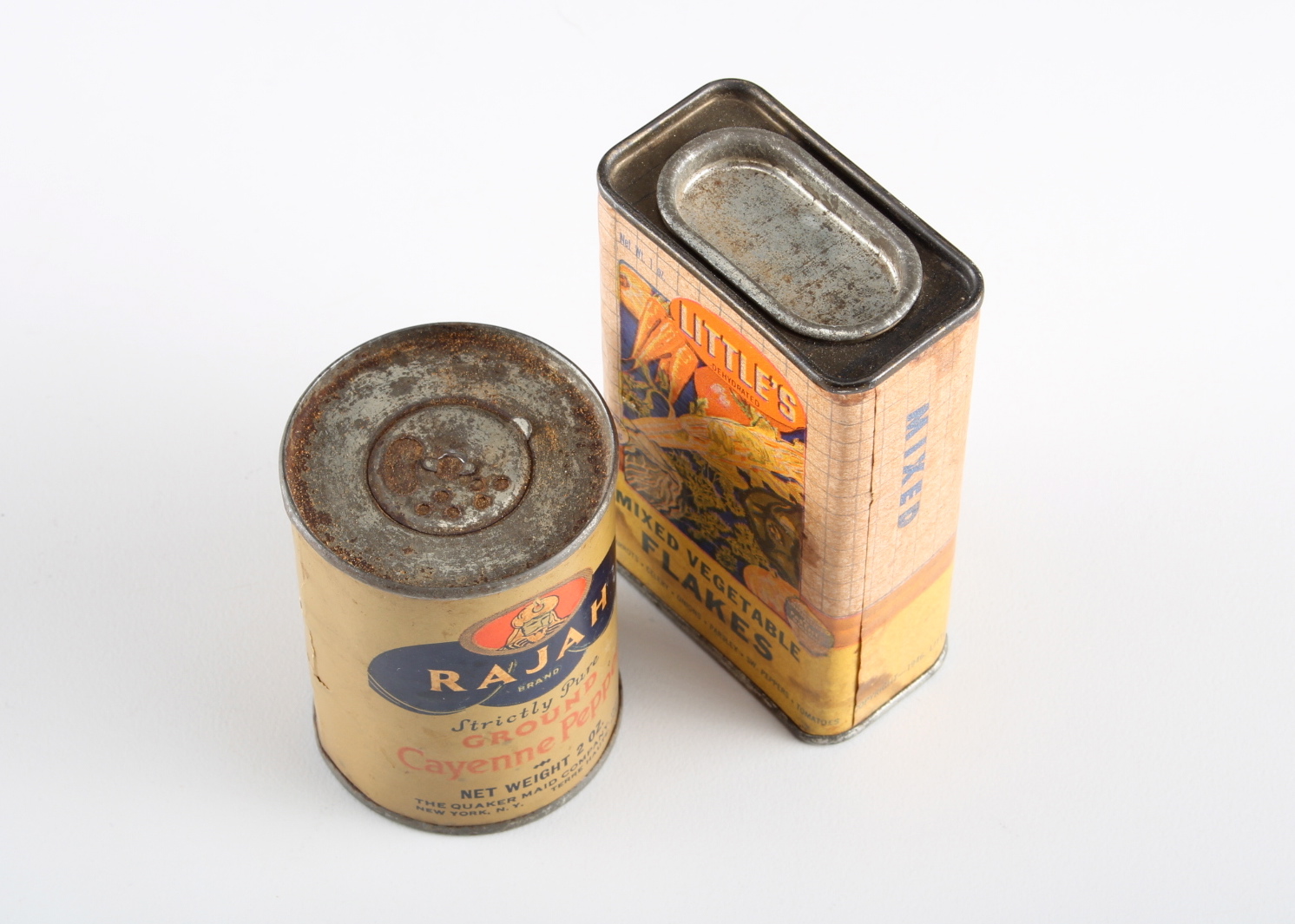 Two Vintage Advertising Tins