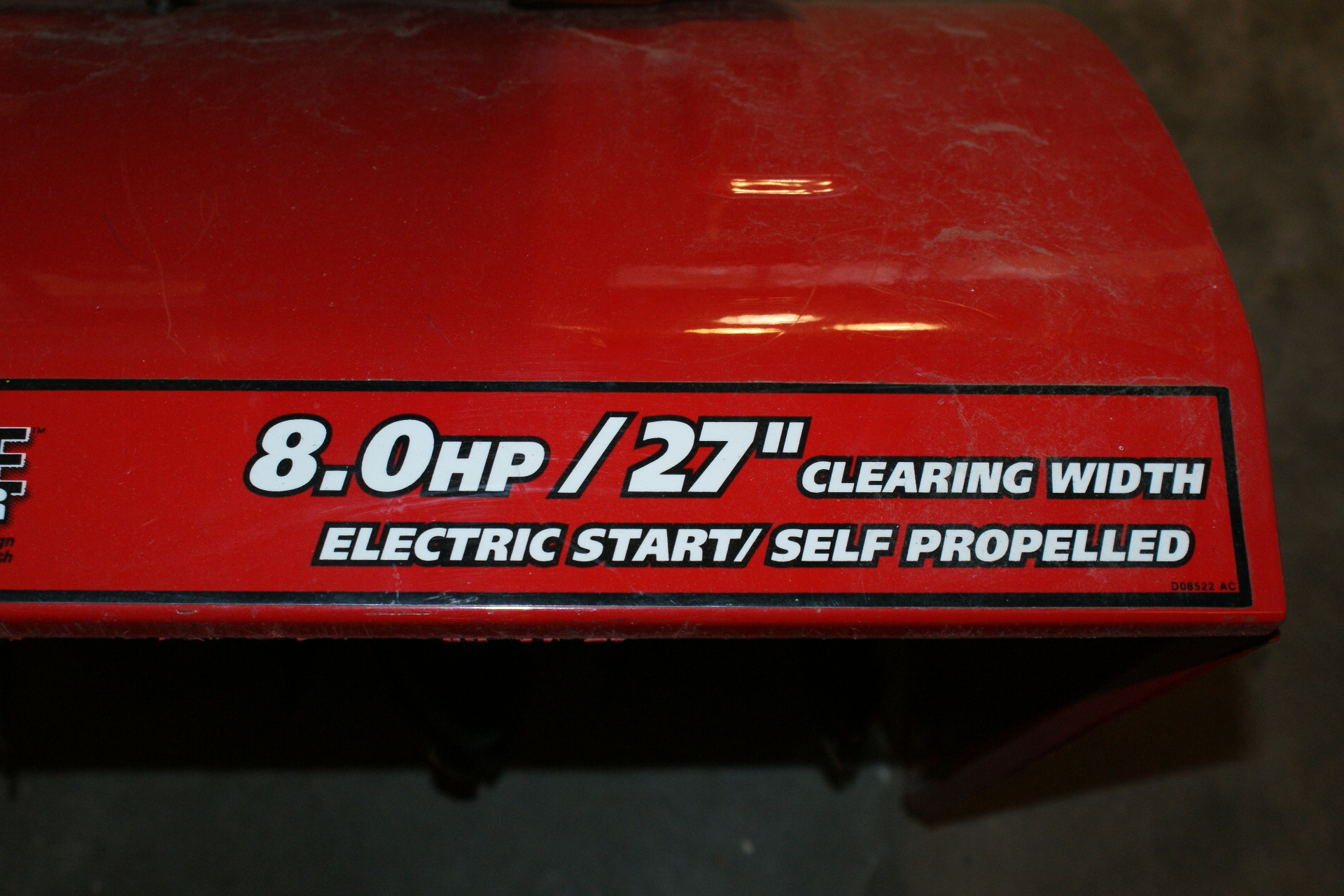 Huskee 8.0HP 27" Snow Blower