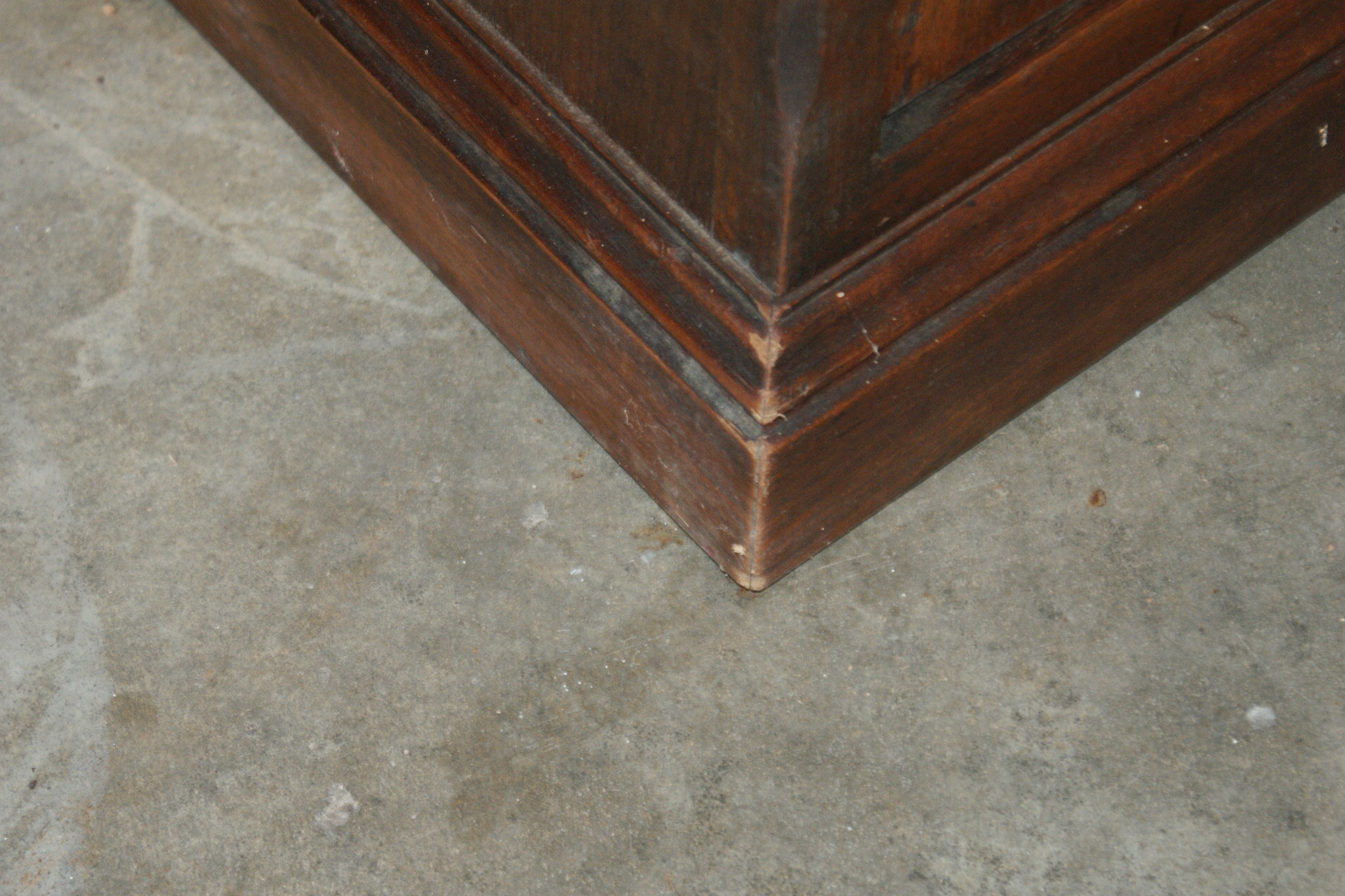 Vintage Walnut Veneer Desk