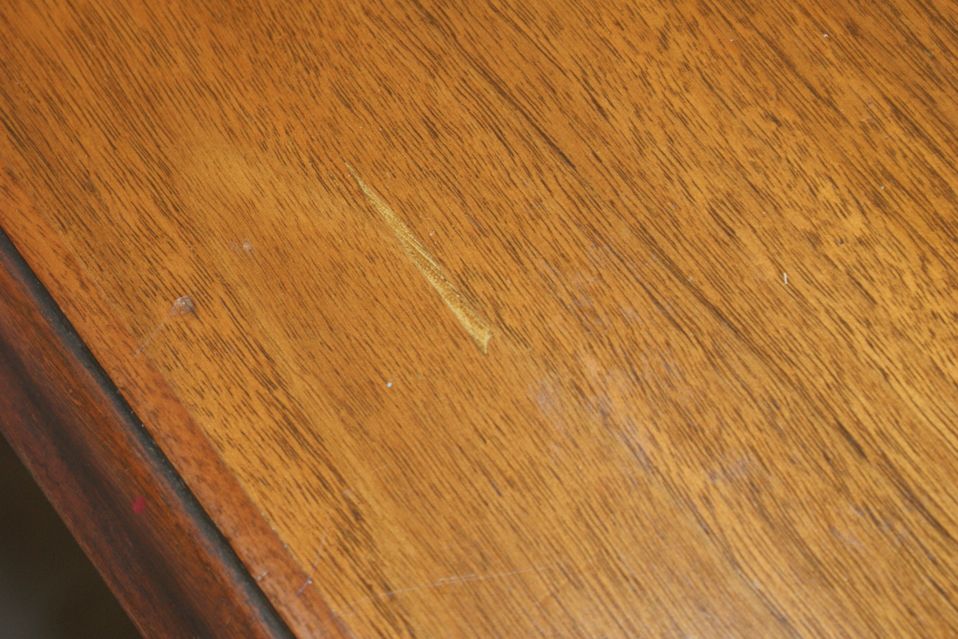 Vintage Walnut Veneer Desk