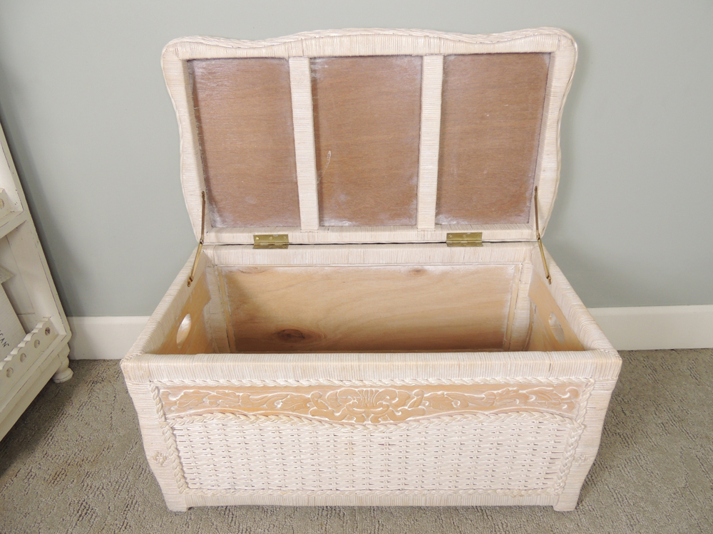 Pier 1 Wicker Trunk