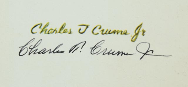 Signed and Numbered Charles T. Crume Jr. Print Collection