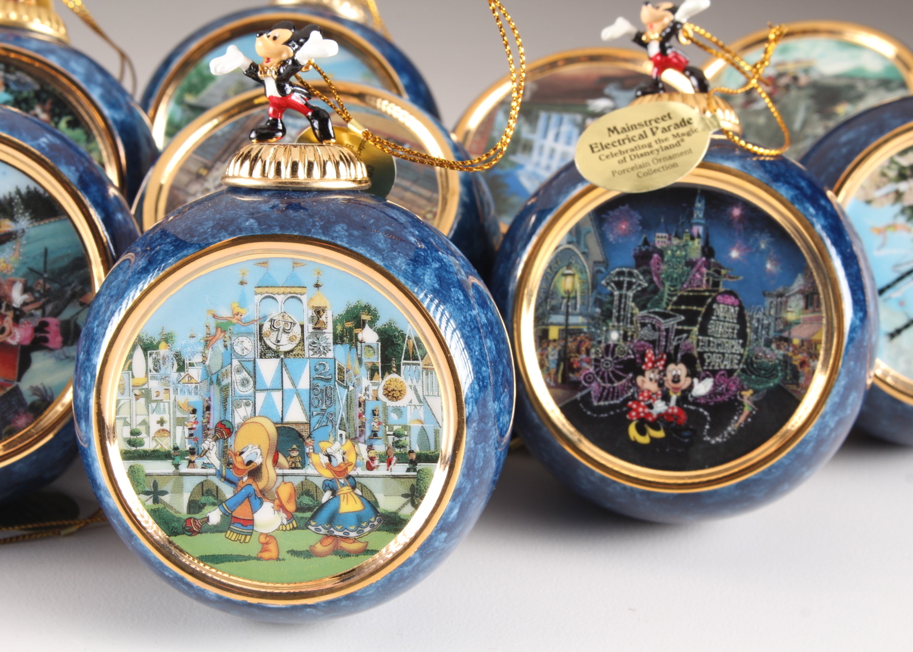 Disney Heirloom Porcelain Ornament Lot