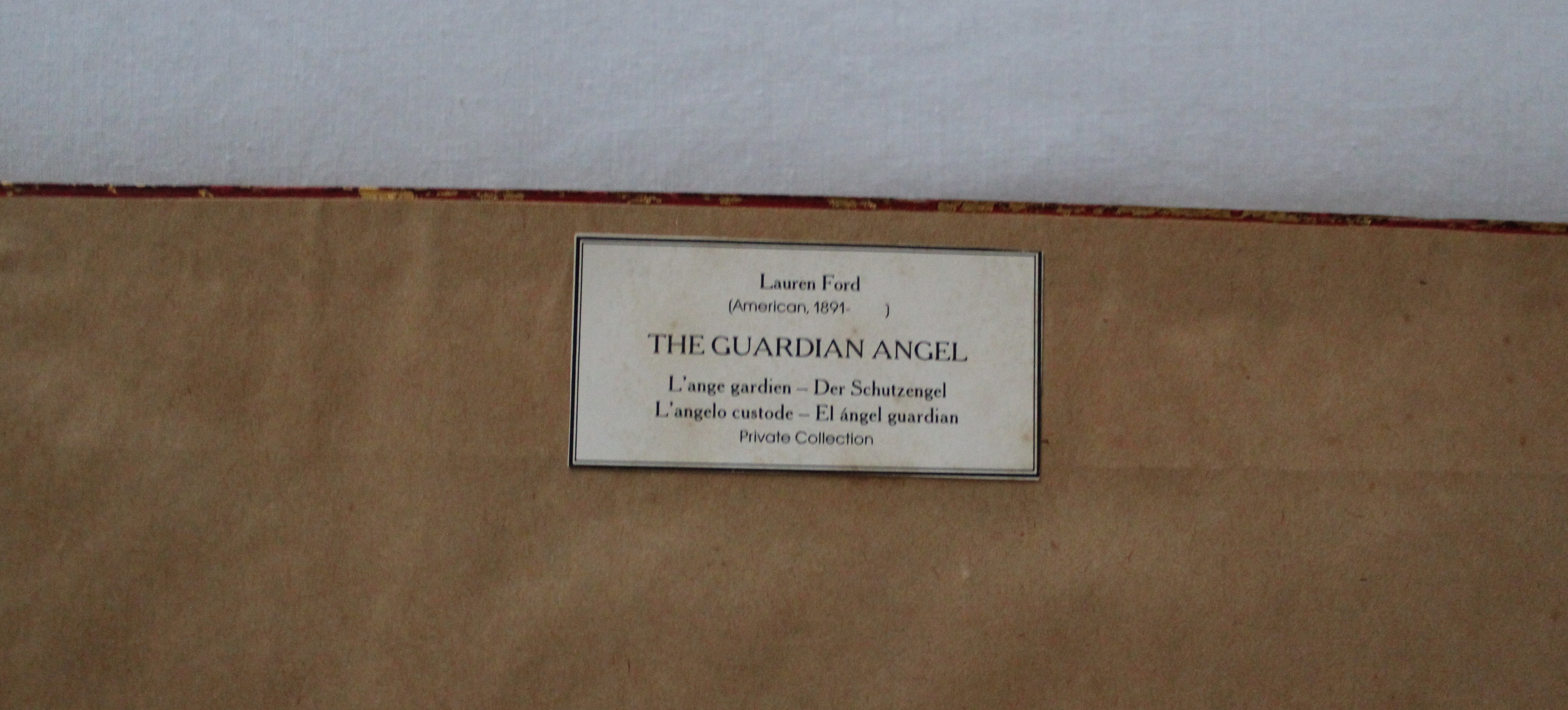 "The Guardian Angel" Art by Lauren Ford