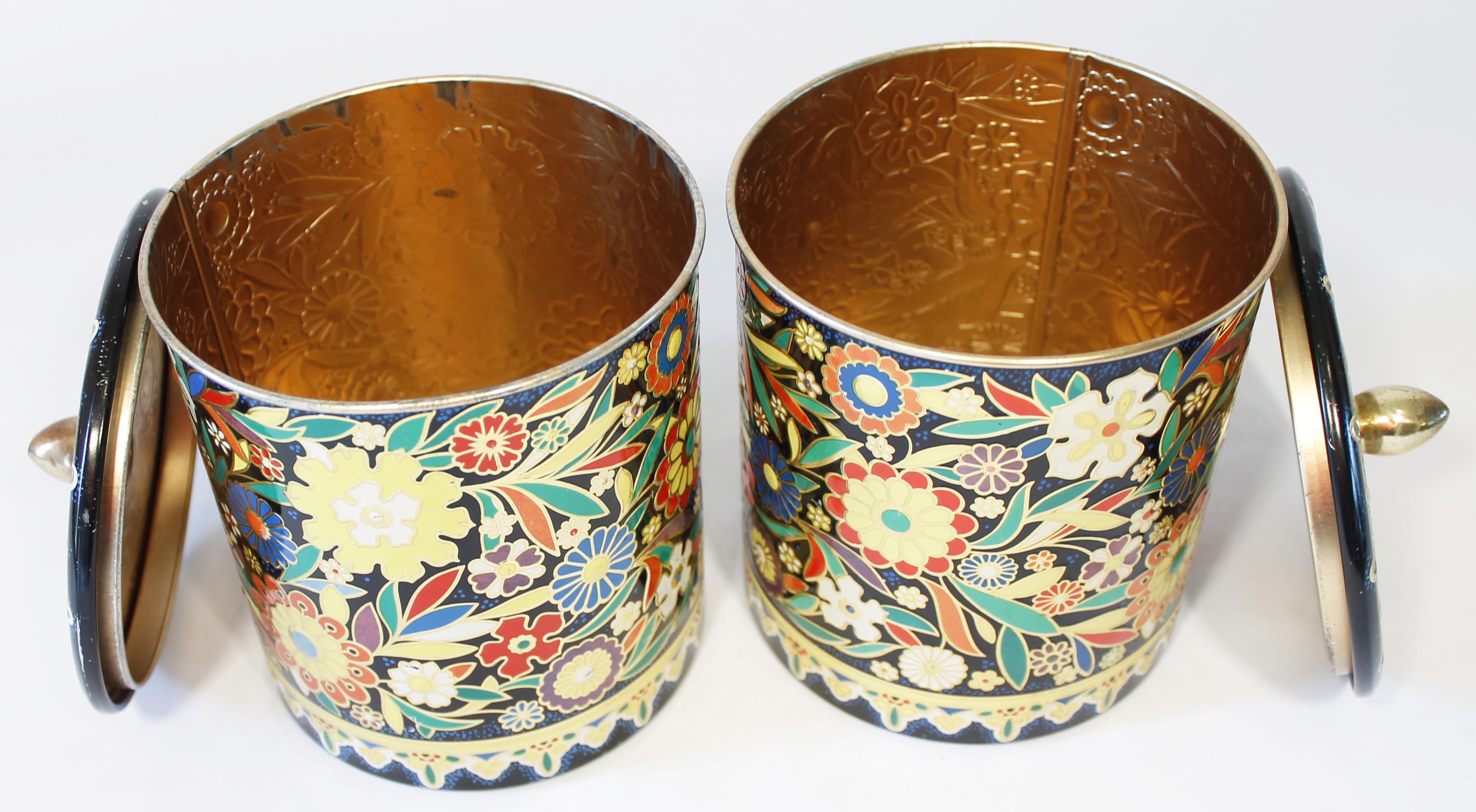 Vintage Enameled Holland Tins