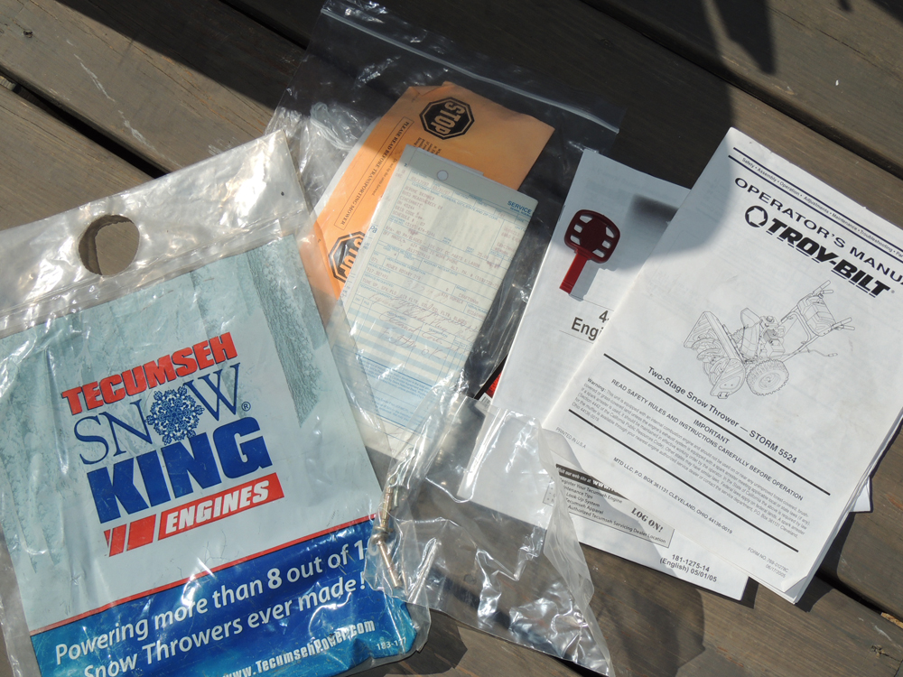 Troy-Bilt Storm 5.5 HP Snow Blower