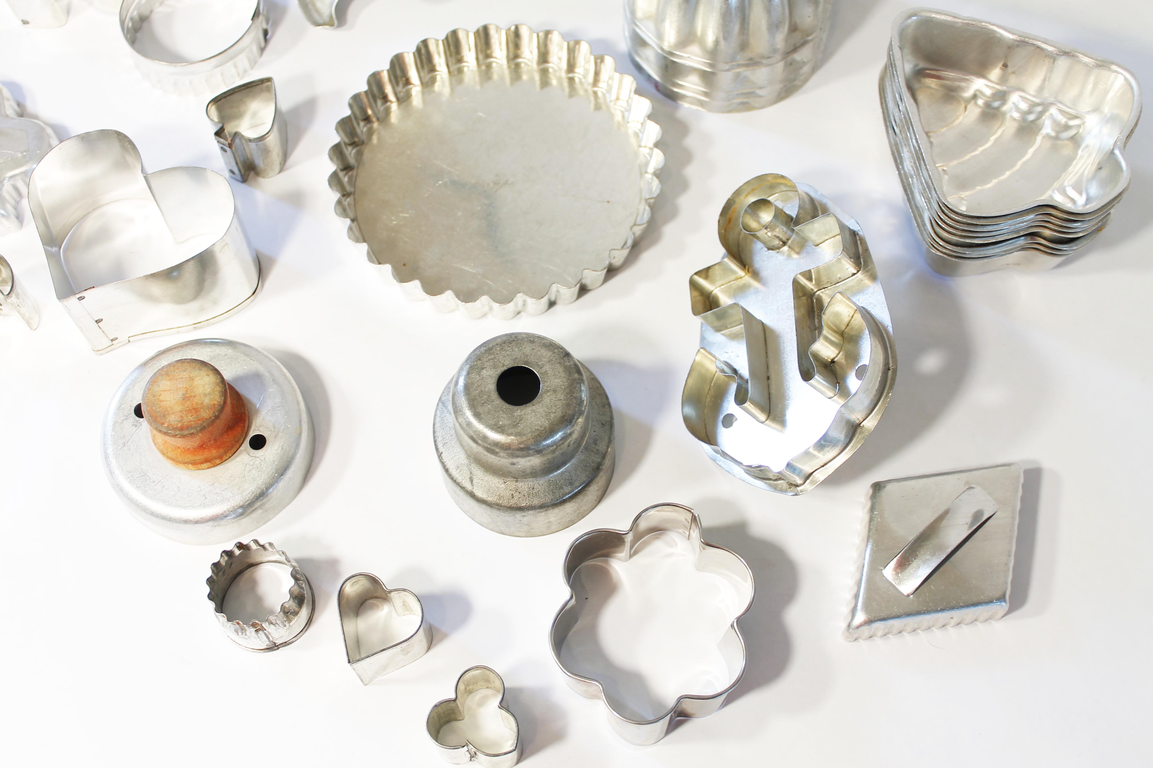 Vintage Cookie Cutters Featuring a Signed Gene Valasek Anchor