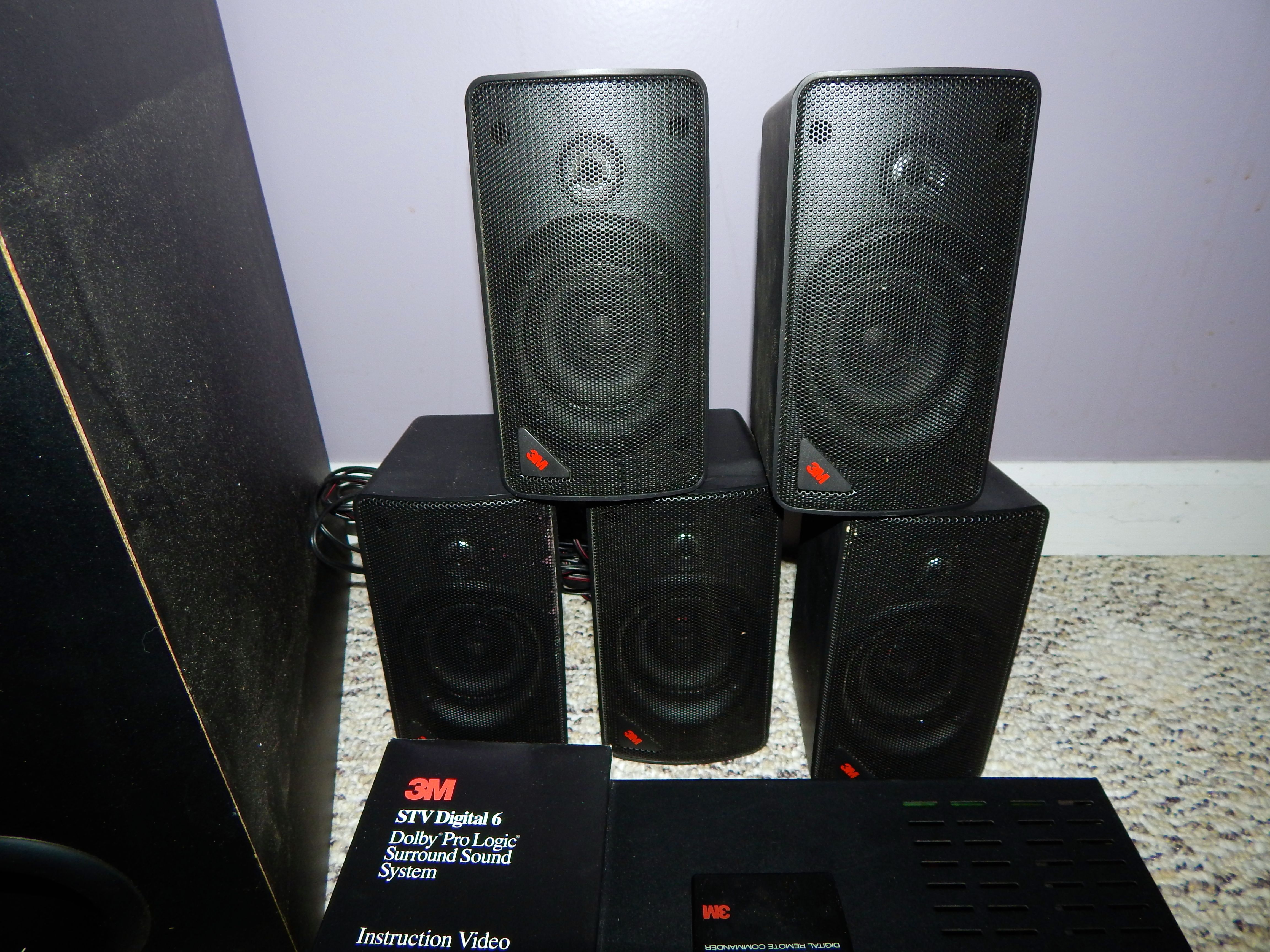 3M Complete Home Theatre Surround System