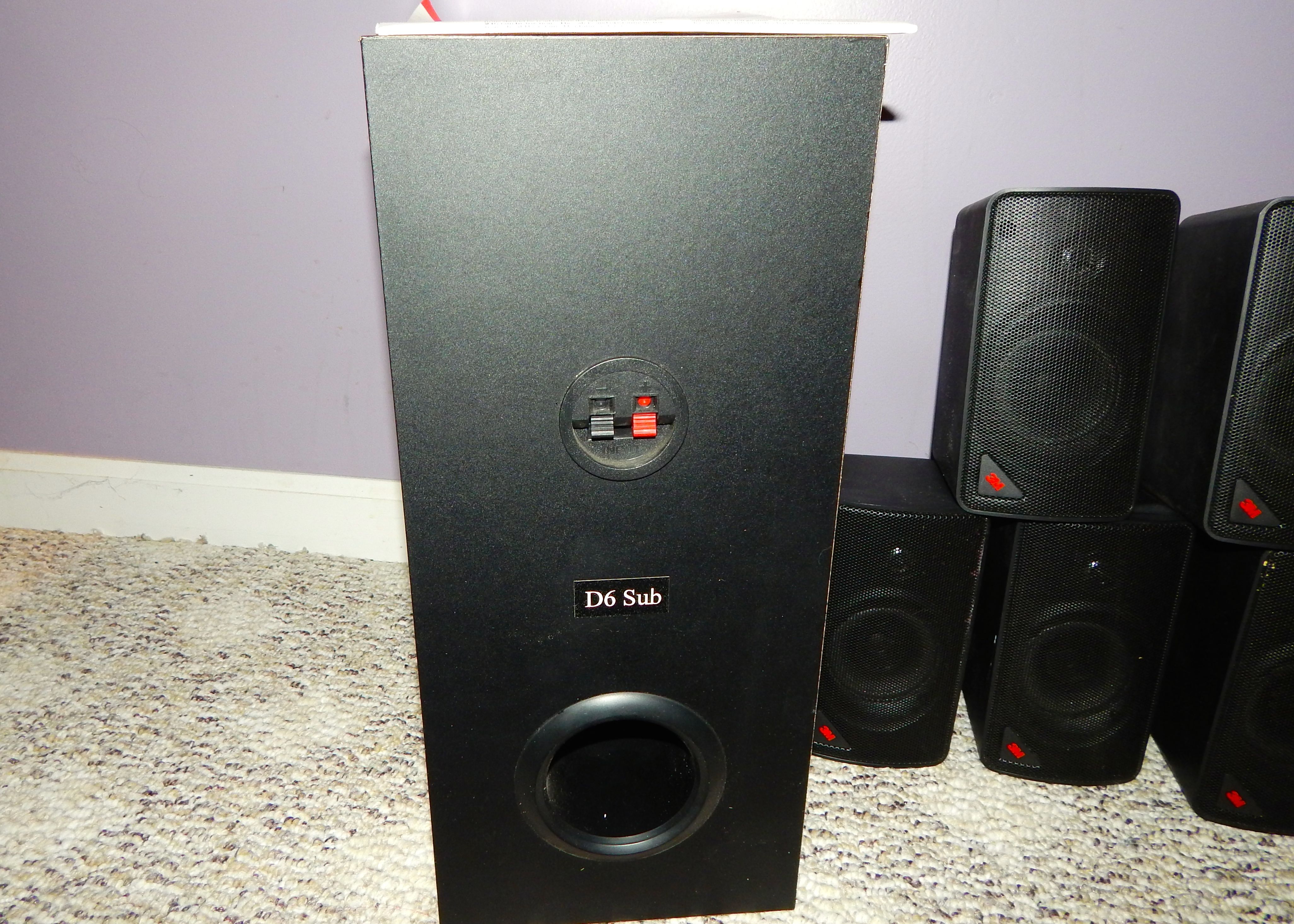 3M Complete Home Theatre Surround System