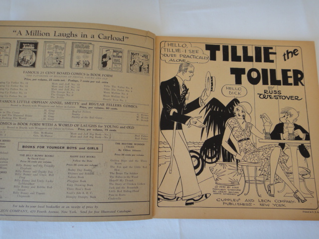 Two 1920s Cupples & Leon Comic Books