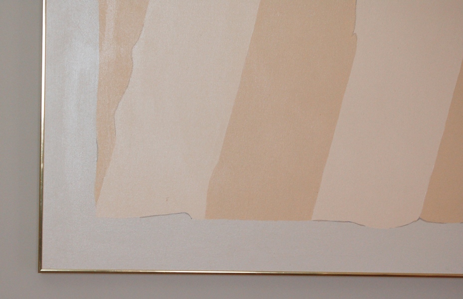 Linda Lantz Original Painting in Beige and Taupe