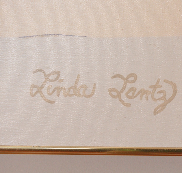 Linda Lantz Original Painting in Beige and Taupe