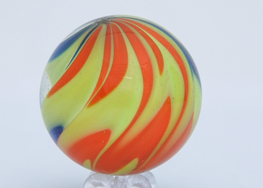 Four Handmade Marbles by Rick Davis
