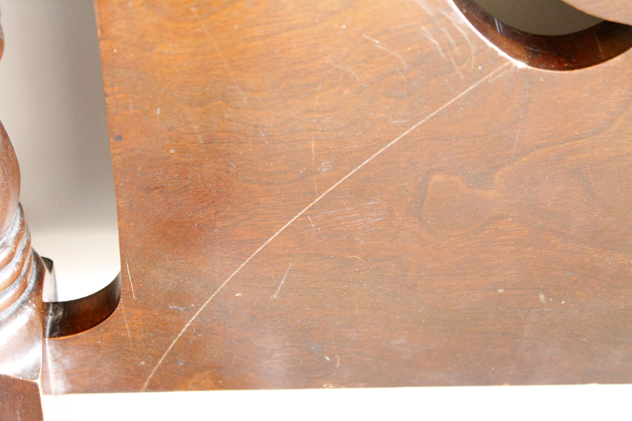 Vintage Walnut Twin Bedframe