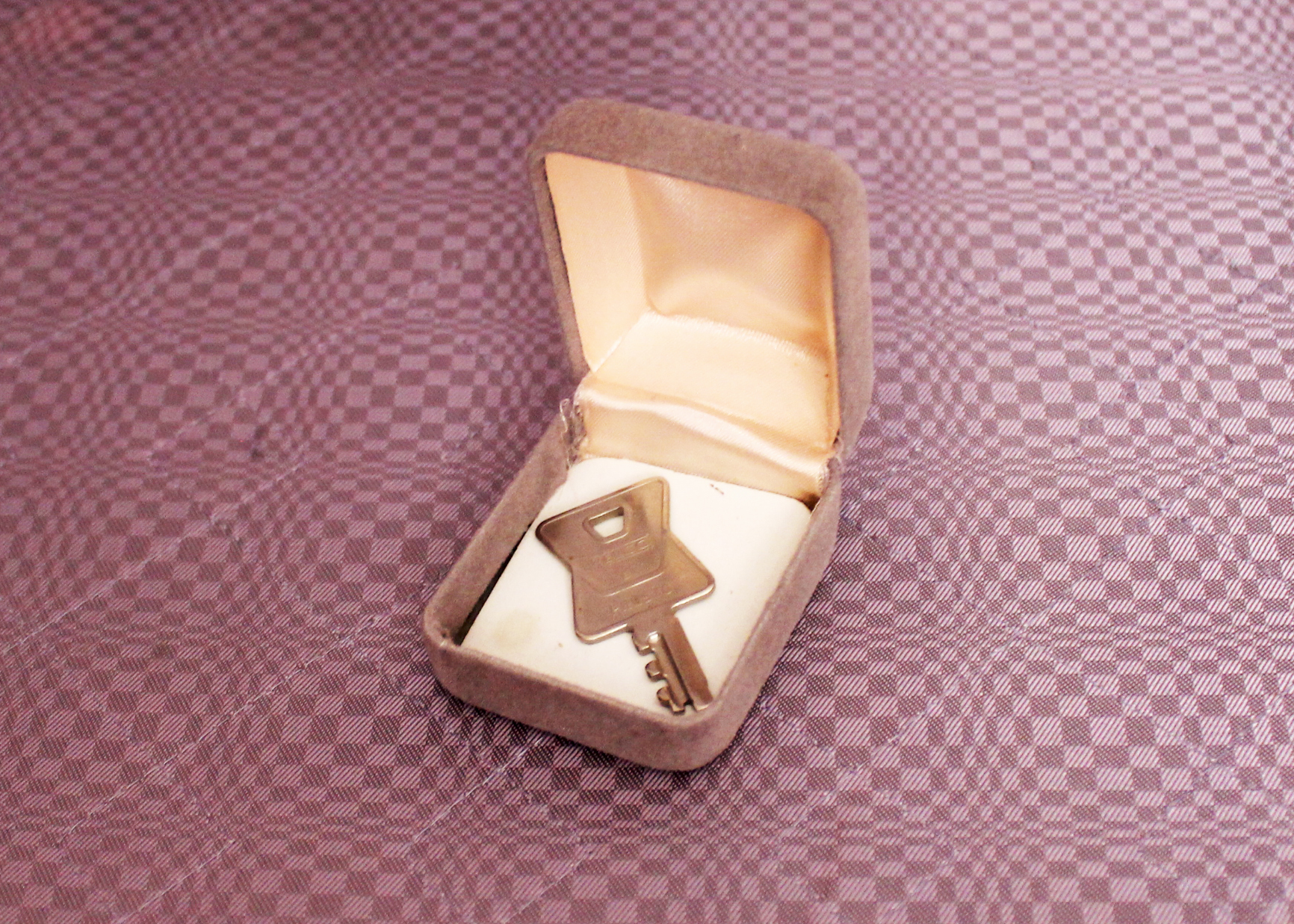 Vintage Mid-Century Trio of Hard Shell Airway Luggage