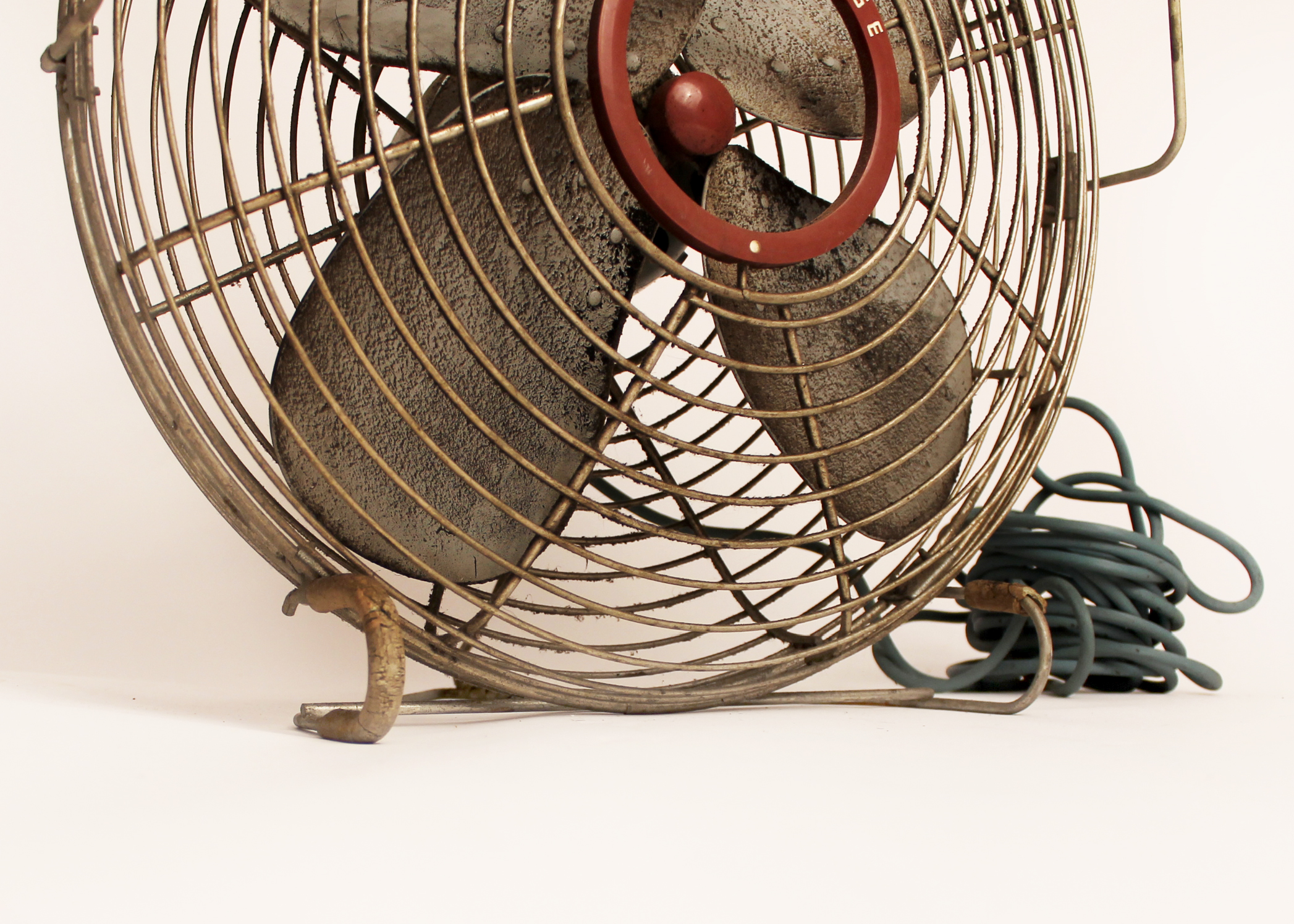 Vintage Westinghouse Industrial Metal Room Fan 