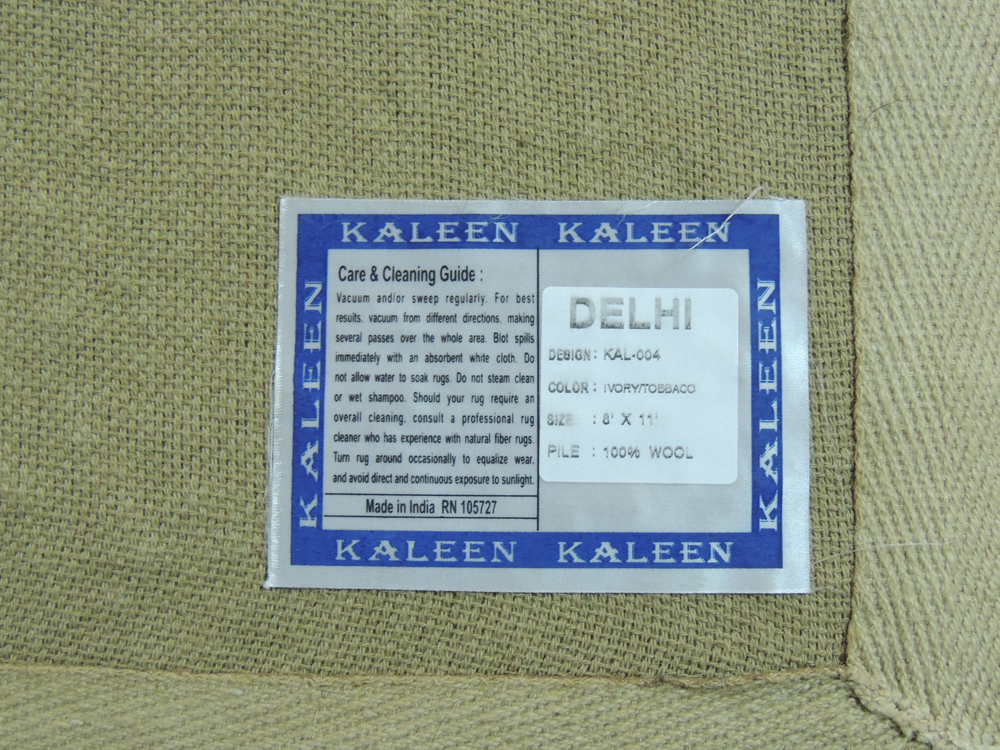 Indian Kaleen Delhi Wool Rug