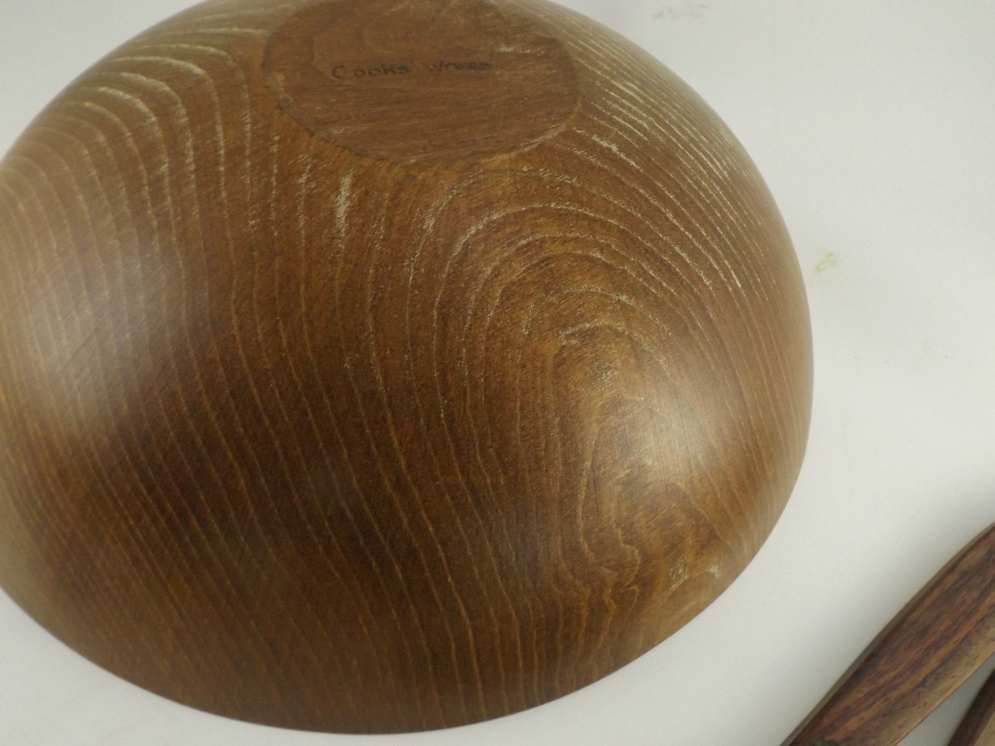 Wood Salad Bowl and Salad Serving Sets