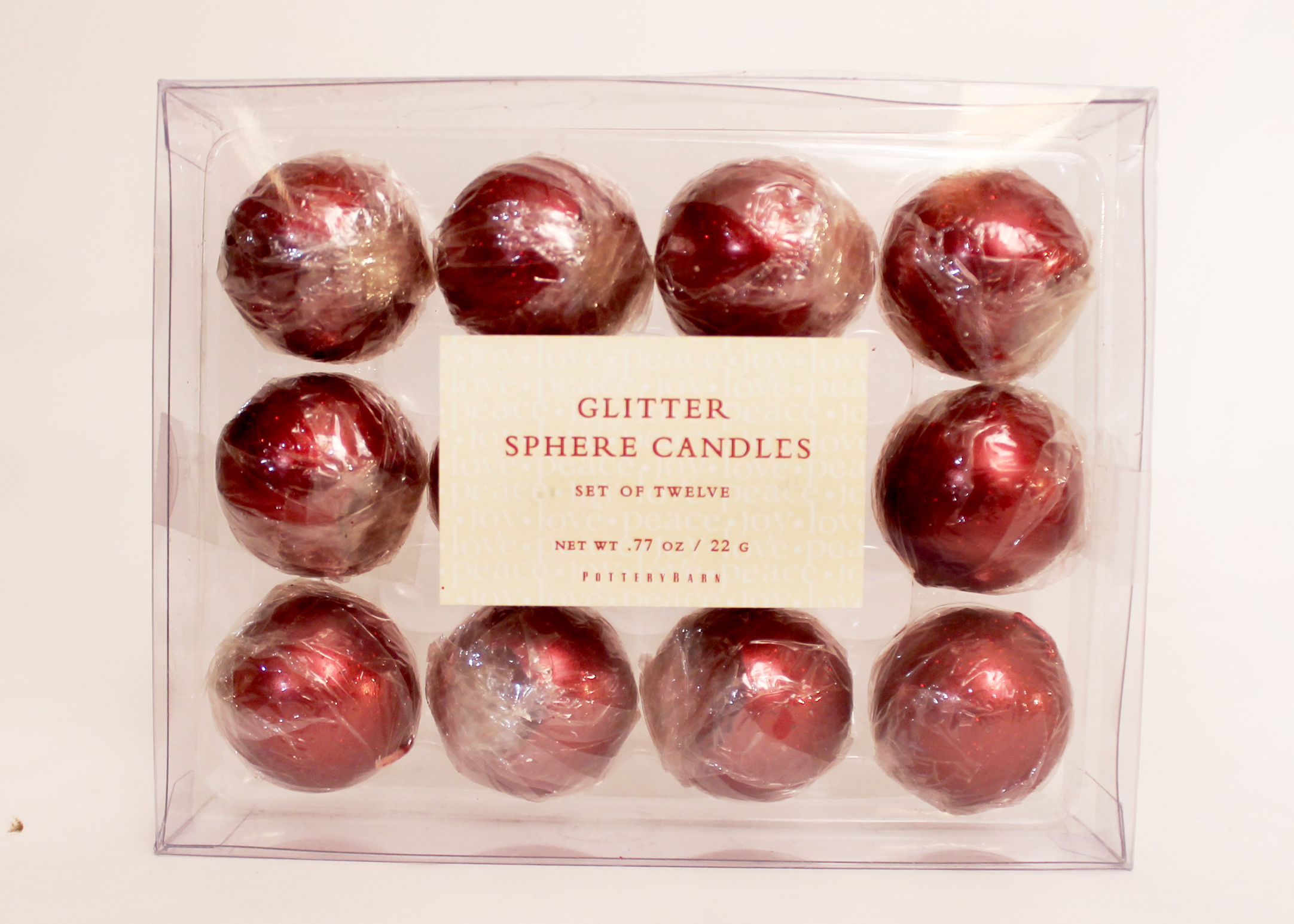 Pottery Barn Silver Christmas Tree Candle Holder Candleabra