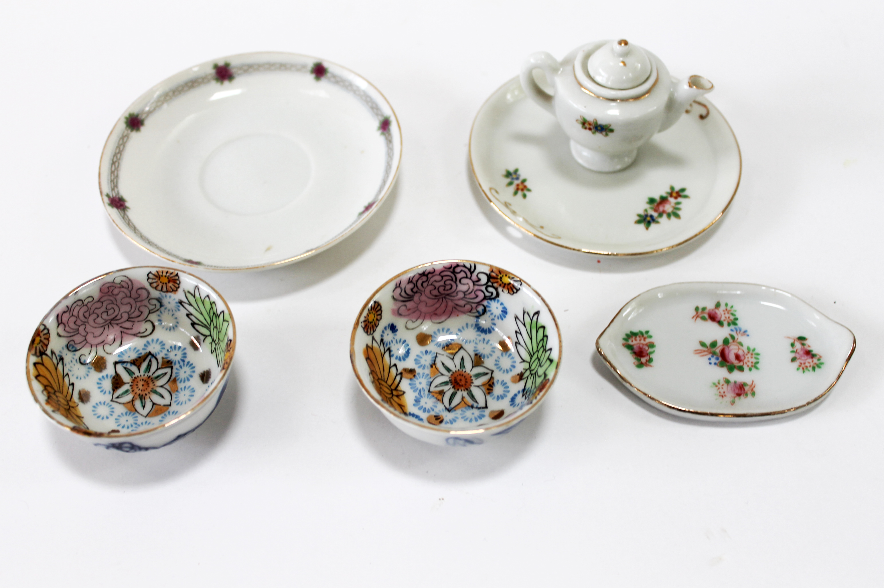 Vintage 15 Piece Collection of Tea and Trinket China from Japan