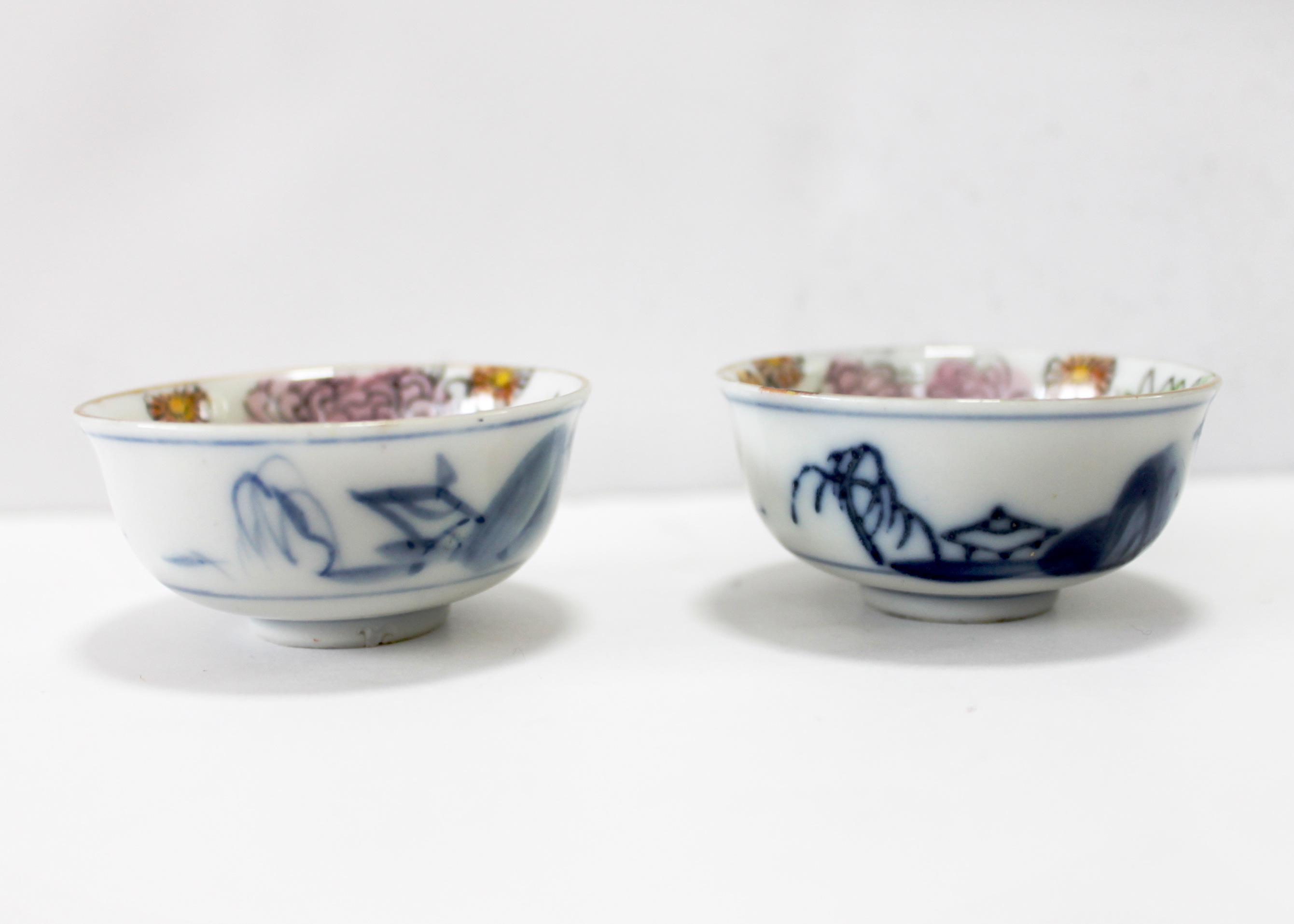 Vintage 15 Piece Collection of Tea and Trinket China from Japan