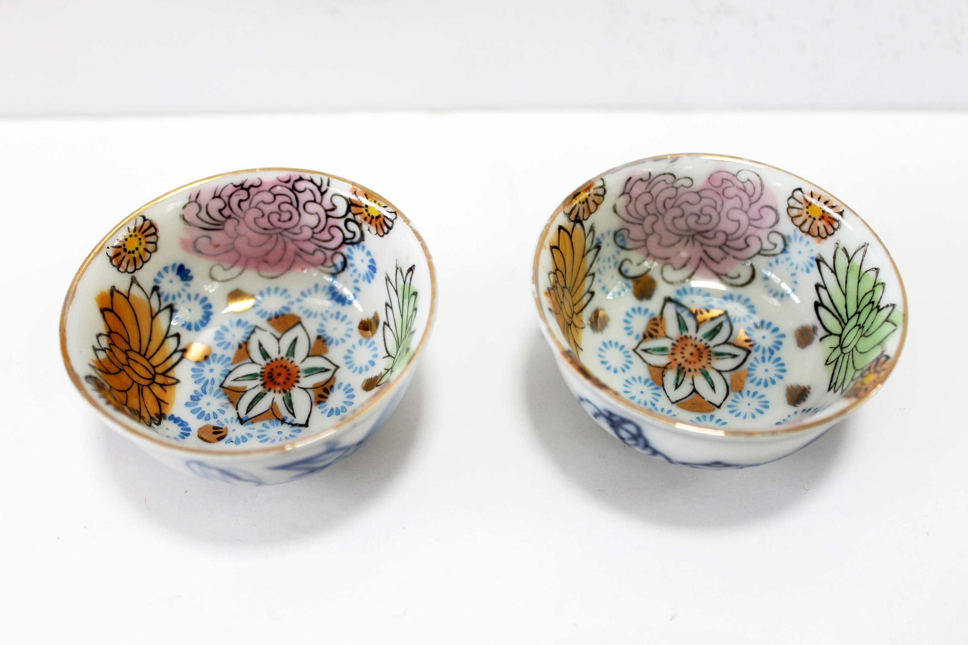 Vintage 15 Piece Collection of Tea and Trinket China from Japan