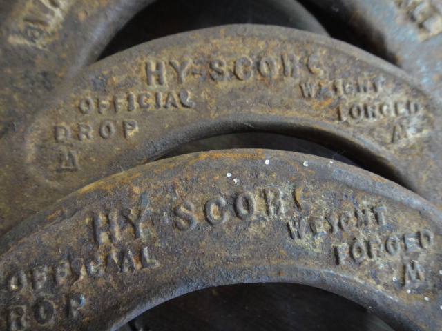 Large Antique Cast Iron Cauldron, Double Ringer Horseshoes & More