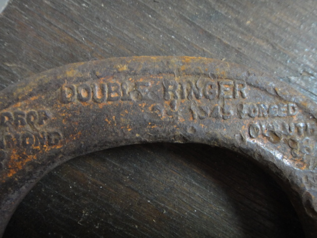 Large Antique Cast Iron Cauldron, Double Ringer Horseshoes & More