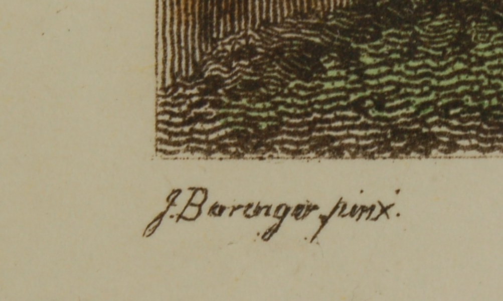 "Frederick" Engraving by J. Barenger and J. Webb