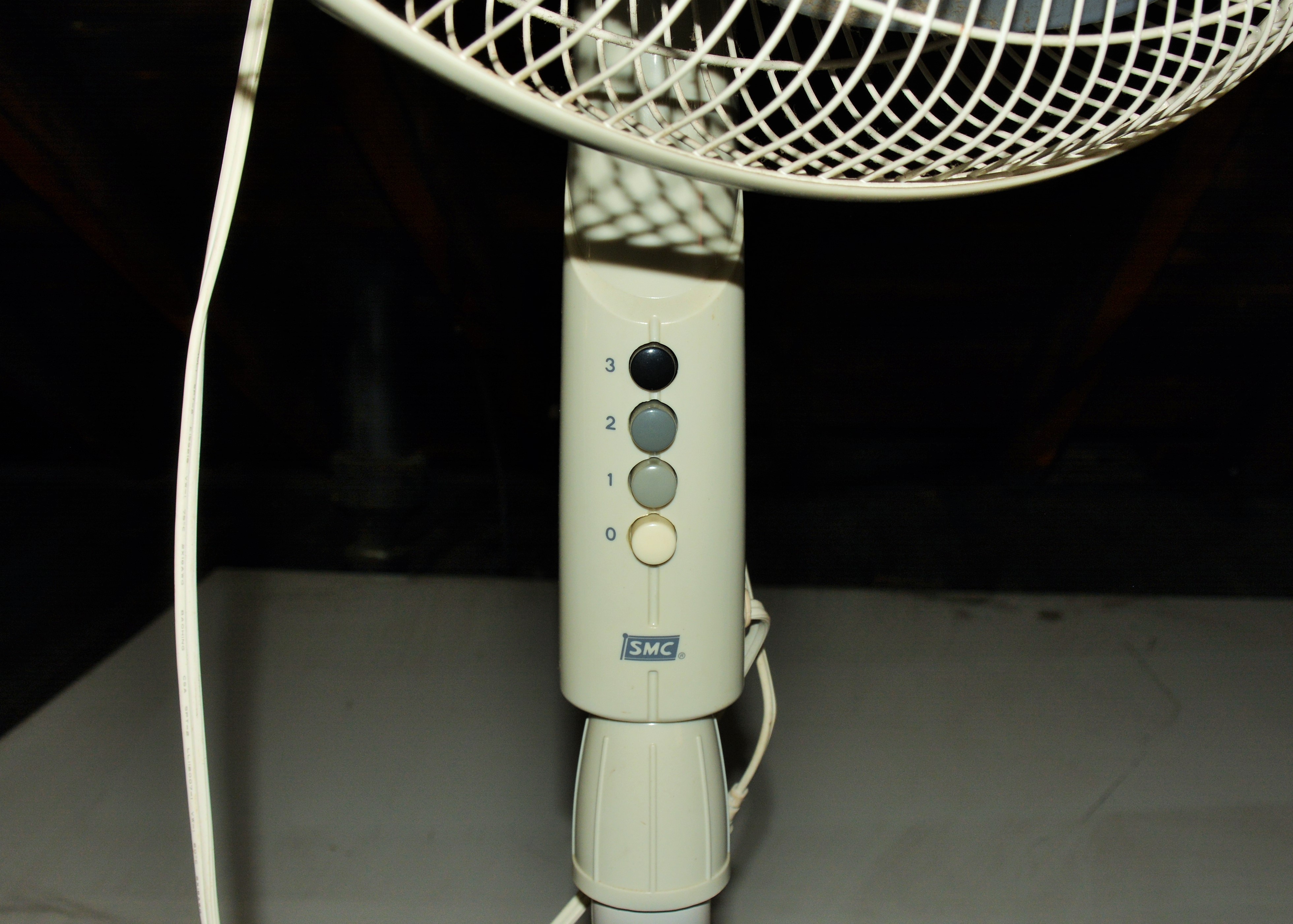 Trio of SMC Standing Fans