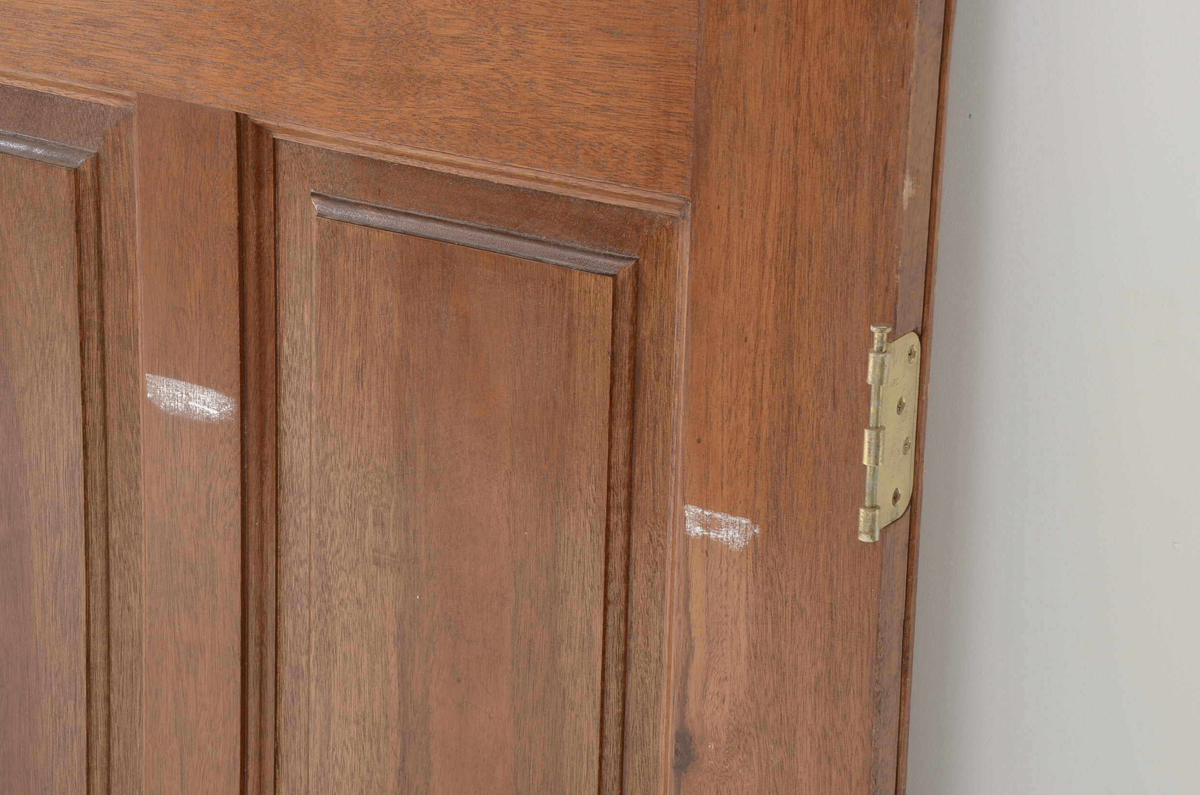 Vintage Solid Brazalian Hardwood Exterior Door