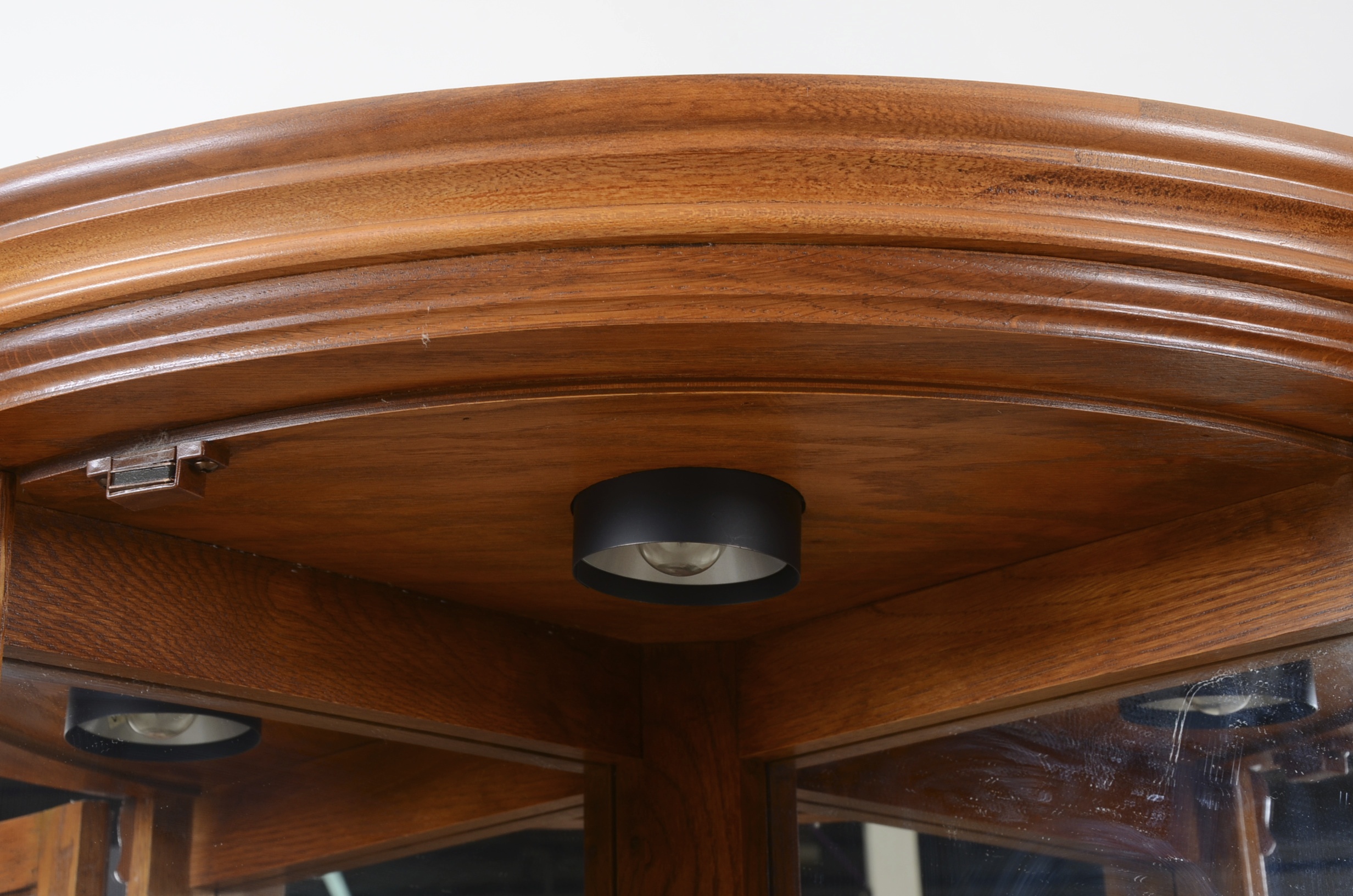 Pulaski Rounded Front Corner Curio Cabinet