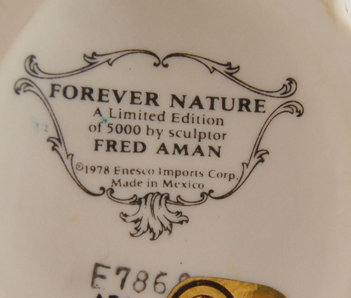 Limited Edition Bird Sculpture by Fred Aman