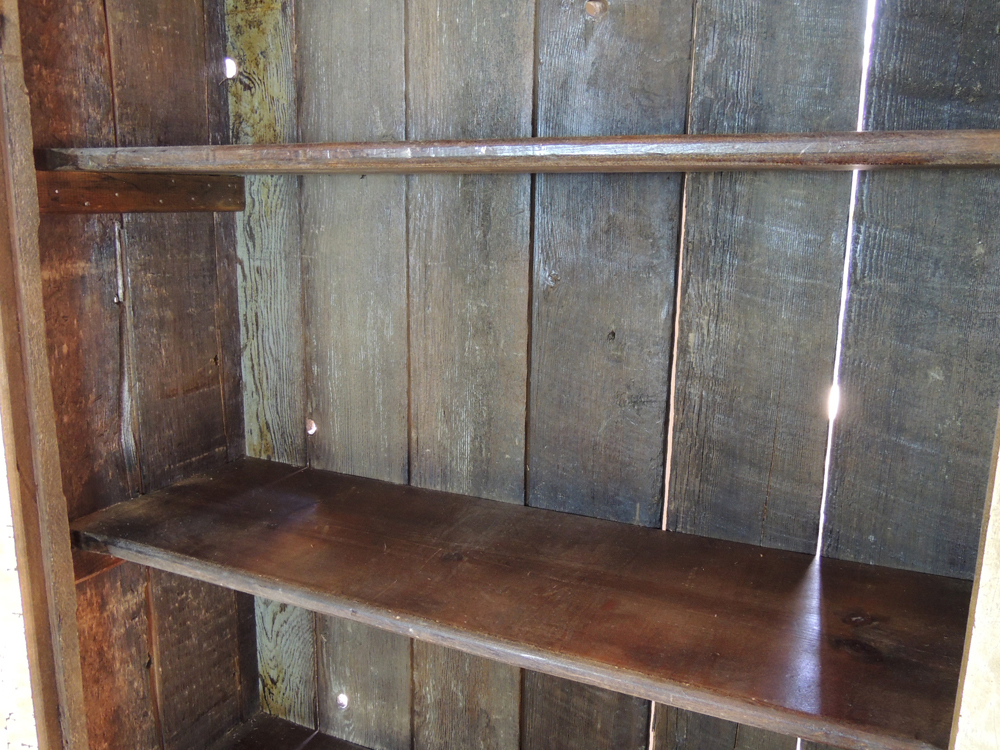 Reclaimed Barn Wood Pantry Cabinet