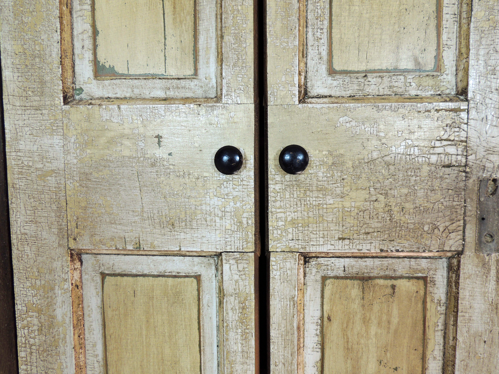 Reclaimed Barn Wood Pantry Cabinet
