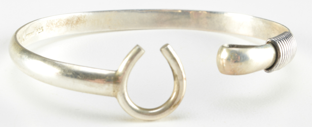 Three Pieces of Vintage Sterling Silver Jewelry