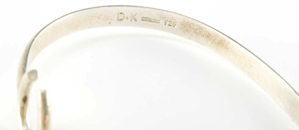 Three Pieces of Vintage Sterling Silver Jewelry