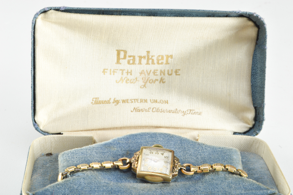 Vintage Ladie's Watch and Rhinestone Pendant Necklace