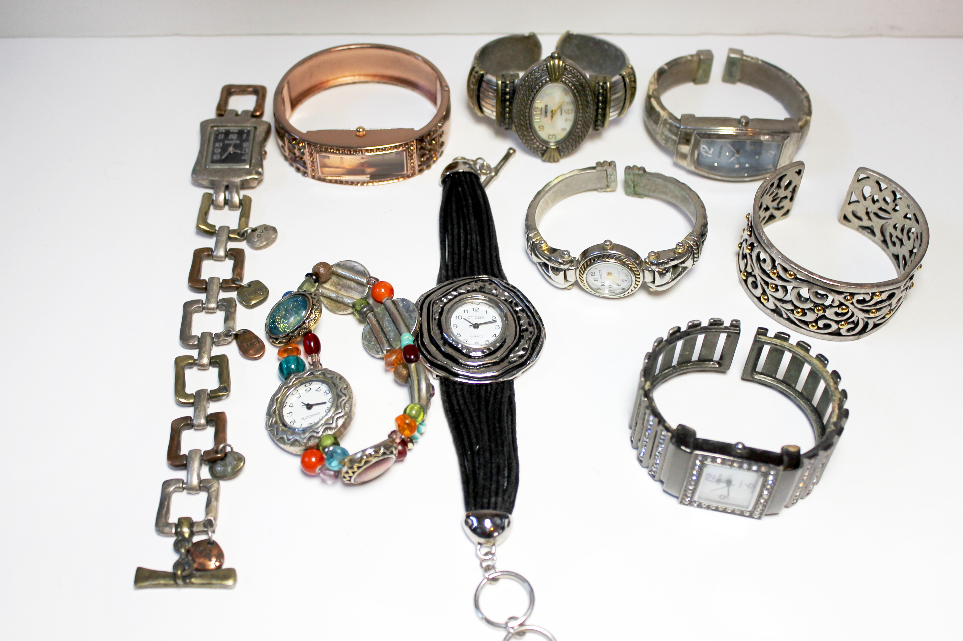 Collection of Eight Fashion Watches from Chicos