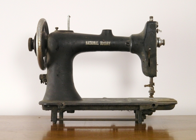Vintage National Rotary Sewing Machine 