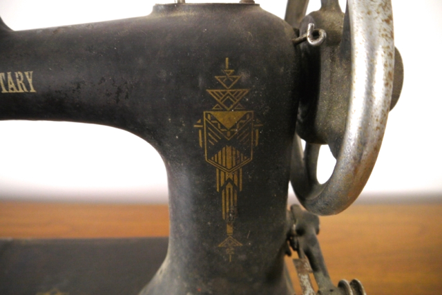 Vintage National Rotary Sewing Machine 