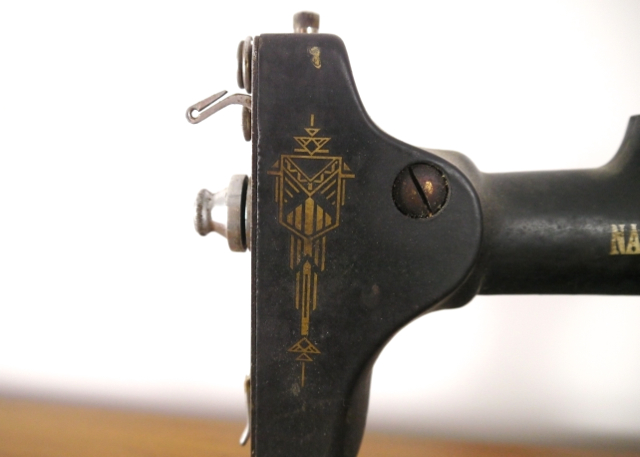 Vintage National Rotary Sewing Machine 