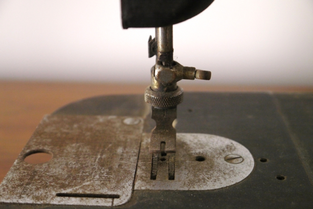 Vintage National Rotary Sewing Machine 