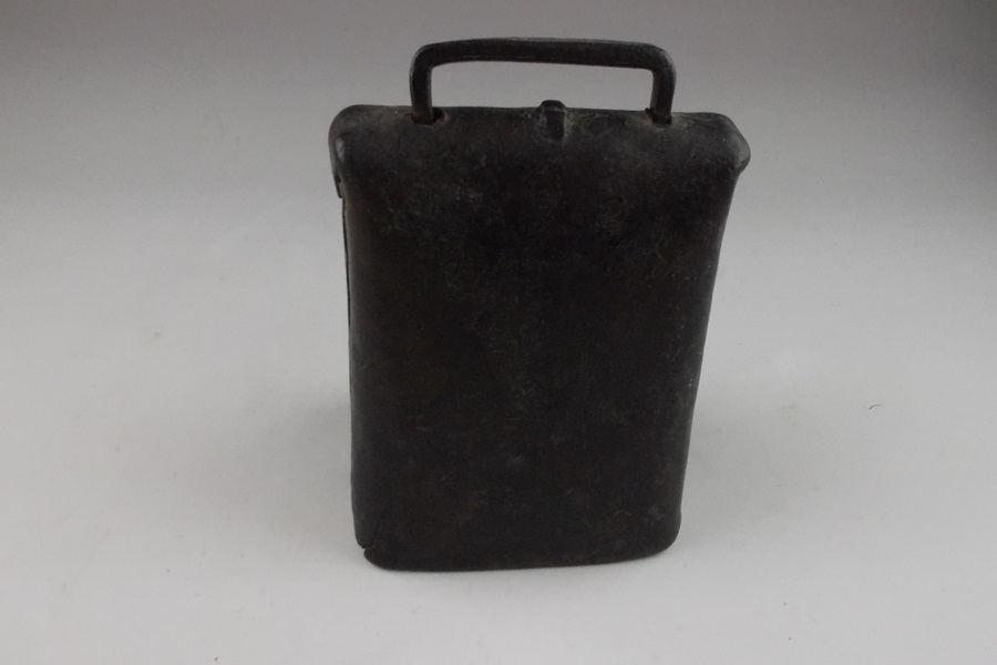 Vintage Riveted Cast Iron Cow Bell